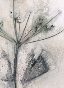 Foldekort med botanisk kunsttryk