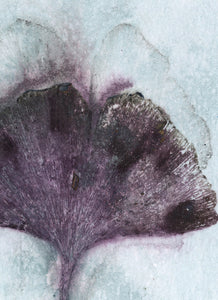 Foldekort med botanisk kunsttryk