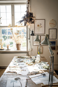 Workshop 10. februar 2024 i botanisk kunsttryk.