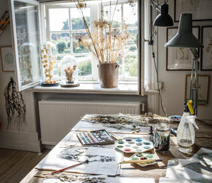Workshop 30. september 2023 i botanisk kunsttryk.