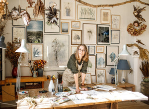 Workshop 27 januar 2024 i botanisk kunsttryk.